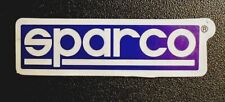 Sparco Racing Sticker. Free Shipwtracking. Mattefinish. Size 3.15x 1inch