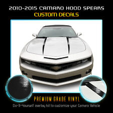 For 2010-2015 Chevy Camaro Hood Spears Stripes Graphic Vinyl Decal Glossy Matte