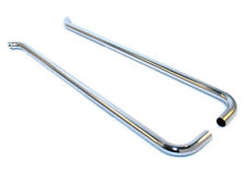 Side Pipes Slant-style Lake Steel Chrome 70in