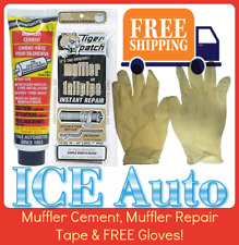 Muffler Exhaust Repair Kit With Free Gloves Muffler Cementputty Tiger Patch