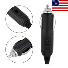 12v Car 20a Male Plug Cigarette Lighter Adapter Power Supply With Red Led Us