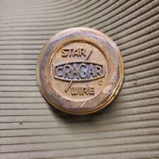 Vintage Cragar Star Wire Wheel Center Cap - Good Condition Collectors Item