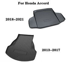 Car Rear Boot Trunk Liner Cargo Tray Protection Mat For Honda Accord 2013-2021