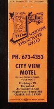 1970s City View Motel Bill Lorene Young Highways 16 And 385 Custer Sd Mb