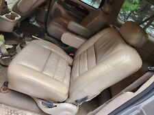 2004 Ford Excursion Tan Second Row Bucket Seats Seat Set Limited 2002 2003 2005