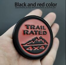 4x4 Trail Rated Badge For Jeep