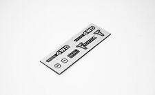 Rc4wd Trail Finder 2 Mojave Marlin Toyota Hilux Scale Emblems Type 1