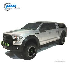 Extension Style Fender Flares Fits Ford F-150 2015-2017 Sand Blast Textured