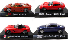 Set Of 4 Sports Cars Saleen Tvr Aston 143 Ixo Model Supercars Diecast Sl23
