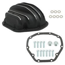 Rear Black Differential Cover With Gasket For Ford Dodge Gmc Dana 80 Aluminum