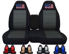 Nice Usa Seat Covers Fits Ford Ranger 1991-2012 6040 Highback Seat W Console