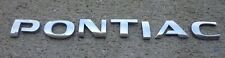 Pontiac Emblem Letters Badge Decal Logo Symbol Rear Hatch Montana Oem Genuine