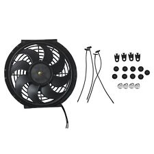 10 Inch Universal Slim Fan Push Pull Electric Radiator Cooling Fan W Mount Kit