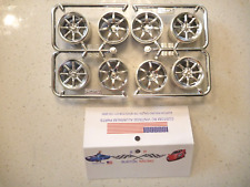 Vintage Rc Hpi Micro Rs4 Wheels Chrome On The Tree 118 73460-5