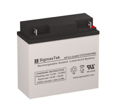 12 Volt 22 Amp Deep Cycle Battery. Free Shipping