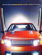 2004 Range Rover Stormer Concept Original Car Review Report Print Article J938