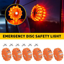 Led Road Flare Emergency Light Roadside Safety Beacon Disc Flashers Warning Eoa