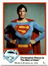 1978 Topps Superman The Movie Cards Stickers 1-165 You Pick