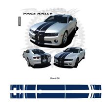 Chevrolet Camaro Ss 2010 - 2013 Rally Stripes Graphic Kit - Blue