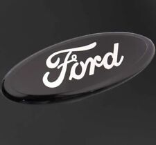 1 Black Chrome 2005-2014 Ford F150 Front Grille Tailgate 9 Inch Oval Emblem