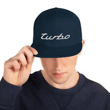 Porshe Turbo Race Style Snapback Hat