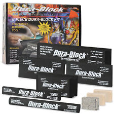 Durablock Set 6pc - Flexible Eva Foam Wet Or Dry Autobody Sanding Blocks Kit