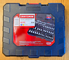 Craftsman 42 Pc Empty Socket Set Storage Case 38 And 14 Drive No Tools
