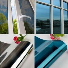 Window Tint One Way Mirror Film Uv Heat Reflective Home Office Heat Insulation