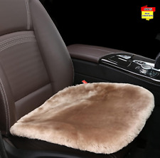 Sheepskin Seat Cushion Cover Wholehide Short Wool Seat Pad Natural Fur Car Seat