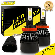 Led Headlight Bulbs Kit Cree 9007 Hb5 For 2005-2007 Ford Focus Highlow Beam 6k