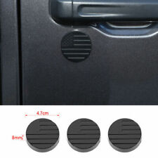 Matte Black Door Key Jack Socket Cover For Jeep Wrangler Tj Jk Jl Jt Accessories