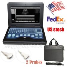 Portable Ultrasound Scanner Laptop Machine Diagnostic Systems With 2 Probesusa