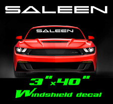 Windshield Sport Banner Vinyl Decal Sticker Usdm Saleen Turbo Mustang Racing