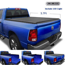 New Roll Up Tonneau Cover For 2009-2022 Dodge Ram 1500 Crew Cab 5.7ft Short Bed