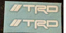 Trd For Tundra Front Brake Caliper Vinyl Decal Sticker Set Of 2 - Multi Colors