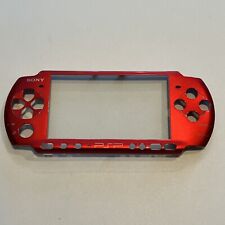 Radiant Red Sony Psp 3000 Front Faceplate Part Official Oem W New Glass Lens