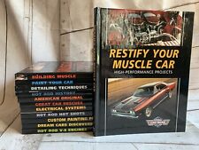 Lot Of 12 National Street Machine Club Books Hot Rod Muscle Car Project Hardback