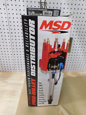 Msd Pro-billet Distributor Dual Magnetic Pickup Mechanical Advance 289-302