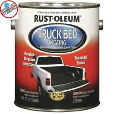 Black Truck Bed Coating Brush Or Roll On Liner Trailer Paint 1 Gal Rust-oleum