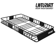 64 Universal Roof Rack Extension Cargo Car Top Luggage Carrier Basket Holder
