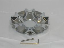 Moz Wheels Chrome 6760-15 S609-49 Wheel Rim Center Cap No Logo New With Screw