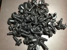 100 Pcs 516-18 X 1 Fender Body Indented Hex Head Flange Washer Bolts Fits Ford