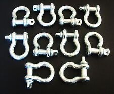 10 Goliath Industrial 12 Bow Shackle Anchor Clevis Screw Pin 4000lb Bs12 G-209
