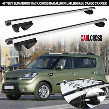 For Kia Soul 48 Suv Top Roof Rack Cross Bar Cargo Luggage Carrier Silver
