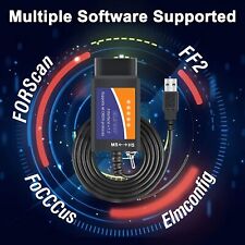 Forscan Elm327 V1.5 Obd2 Scanner Diagnostic Program Usb Modified Hsms For Ford