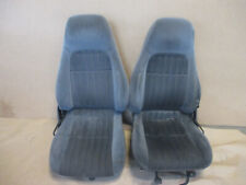 98-99 Camaro Rs Ss Z28 Med Gray Cloth Front Seat Seats 0114-92