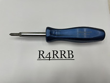 Snap-on Tools New Power Blue Hard Grip Reversible Blade Screwdriver Set Sddd41mb