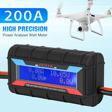 200a Dc Digital Monitor Lcd Volt Amp Meter Analyser For Rc Battery Solar Power