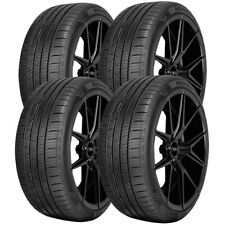 Qty 4 21555r17 Nexen N5000 Platinum 94v Sl Black Wall Tires