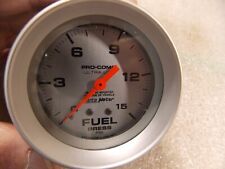 New Auto Meter 4411 Ultra-lite Fuel Pressure Gauge 2 58 Full Sweep
